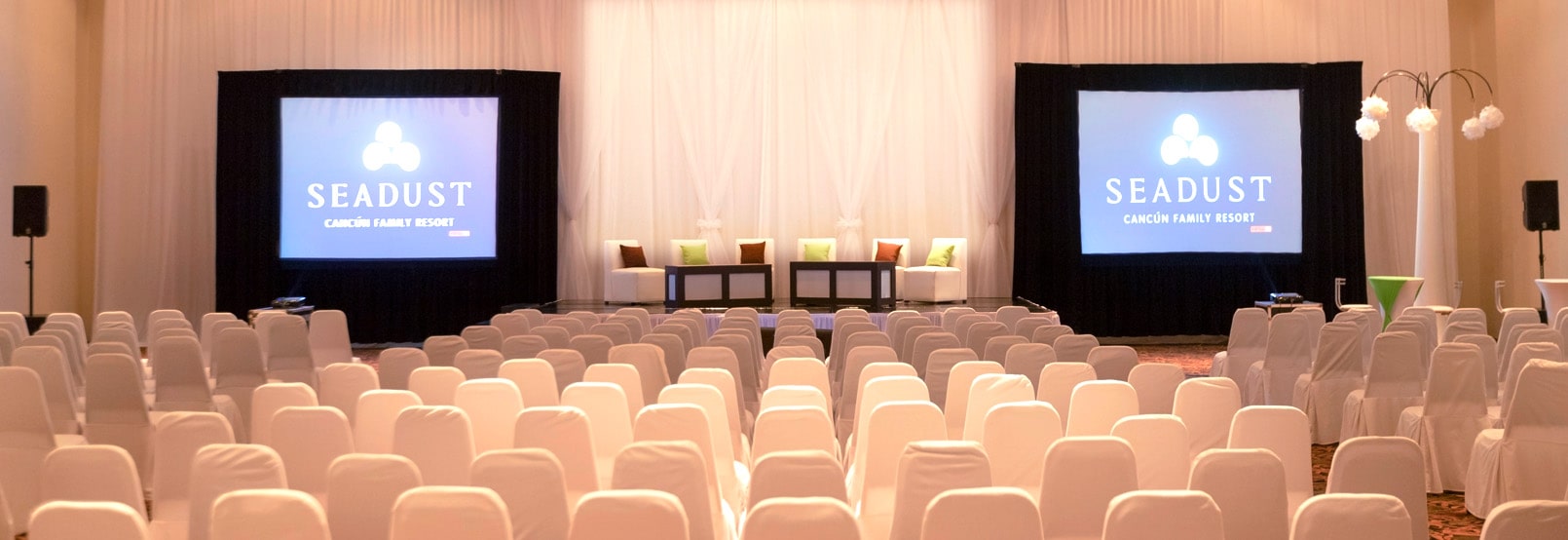 Salones de Eventos del Hotel Seadust Cancun